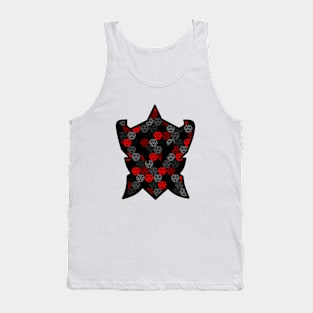 Dragons of Tarkir - D20 pattern grey Tank Top